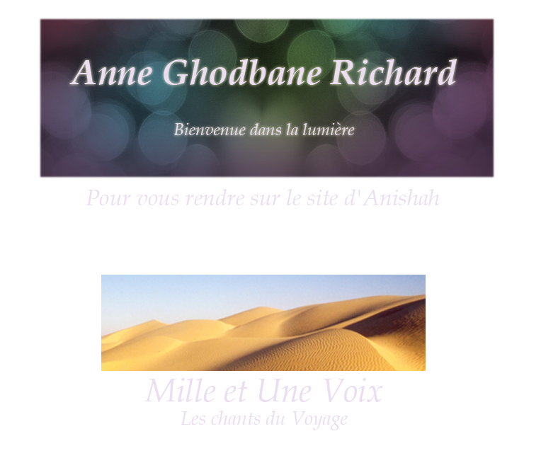 site de Anne Ghodbane